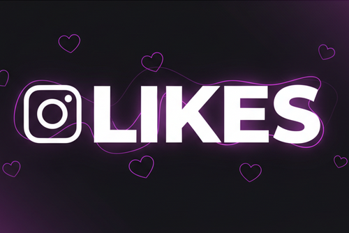 Instagram Likes Dark Banner