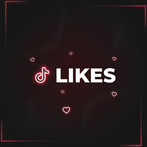 TikTok Likes Dark Banner